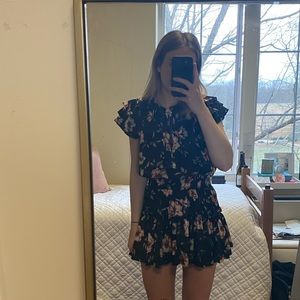 MISA LOS ANGELES Floral Dress